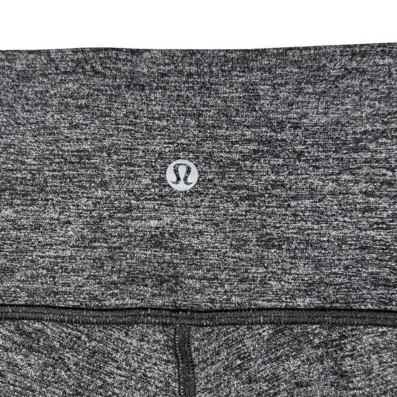 Lululemon Wunder Under Hi-Rise Tight 28" In Heathered Black Size 8 - Picture 8 of 8